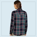 Check Printed Shirts Black