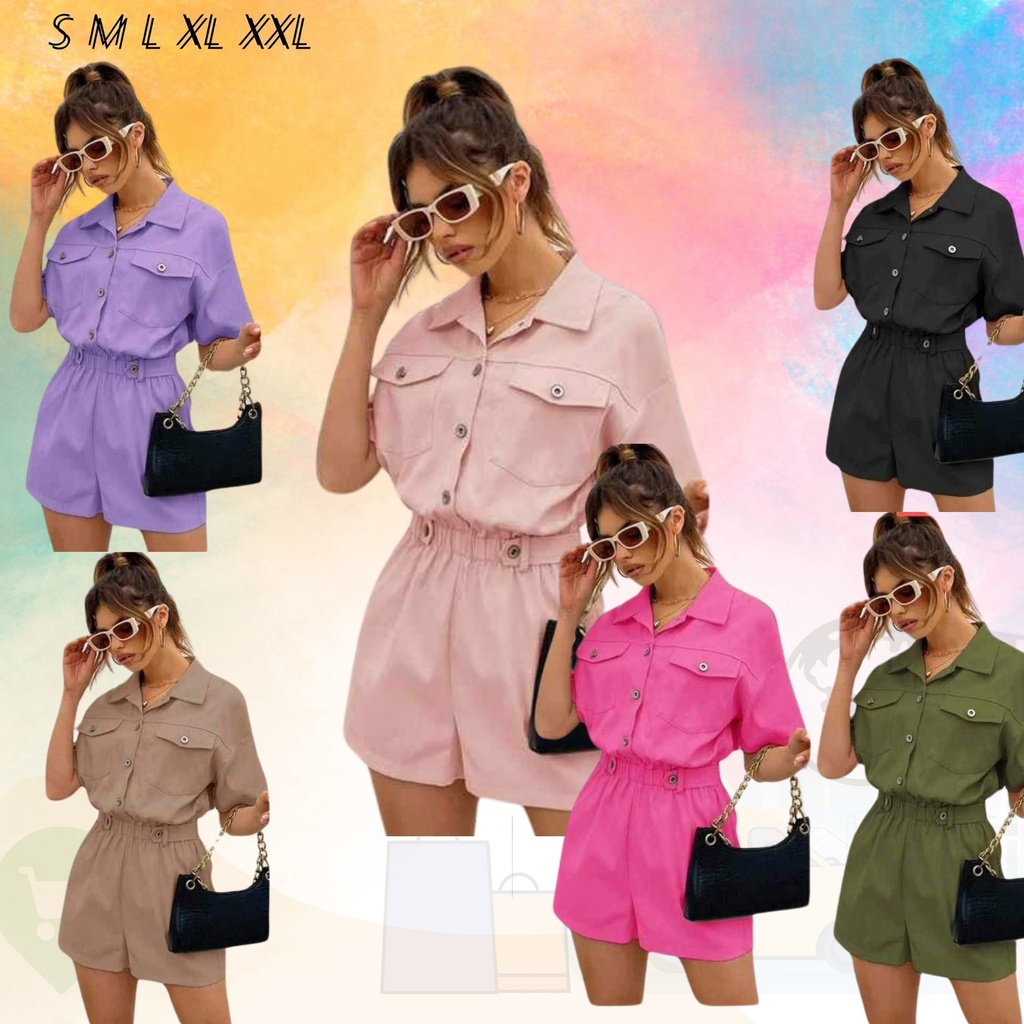 2 Pocket Dress (With collar)