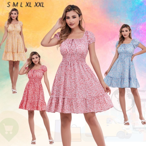Floral Party Dress 
