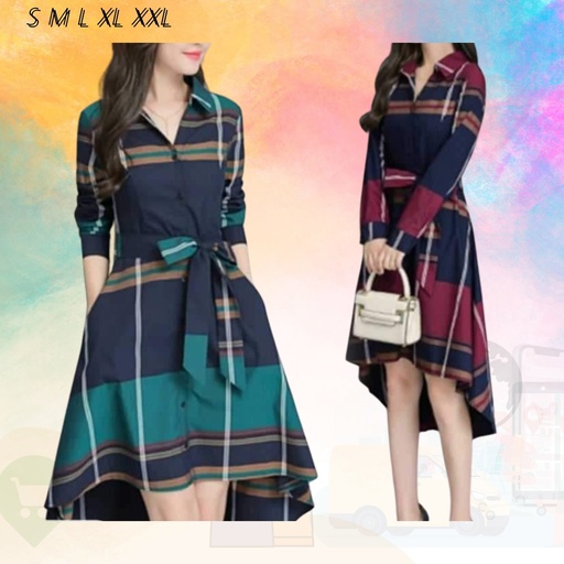 Dress With Waistbelt.