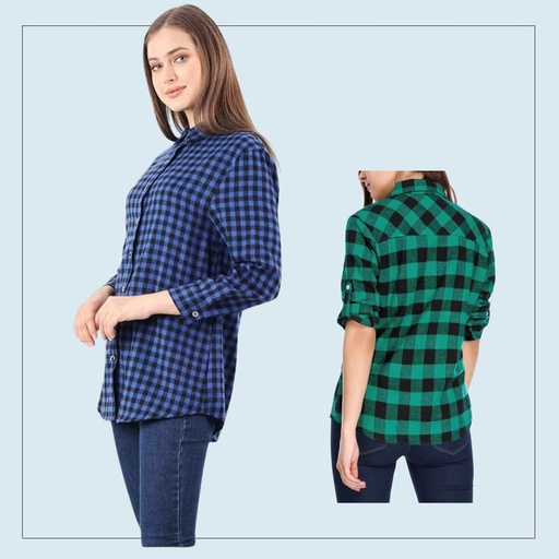Check Printed Shirts 