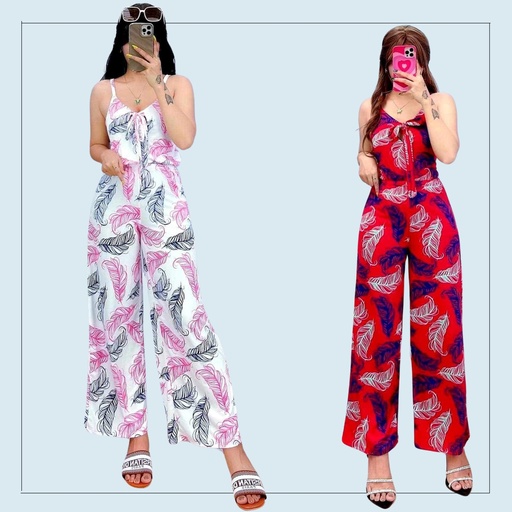 Floral Jumpsuits 